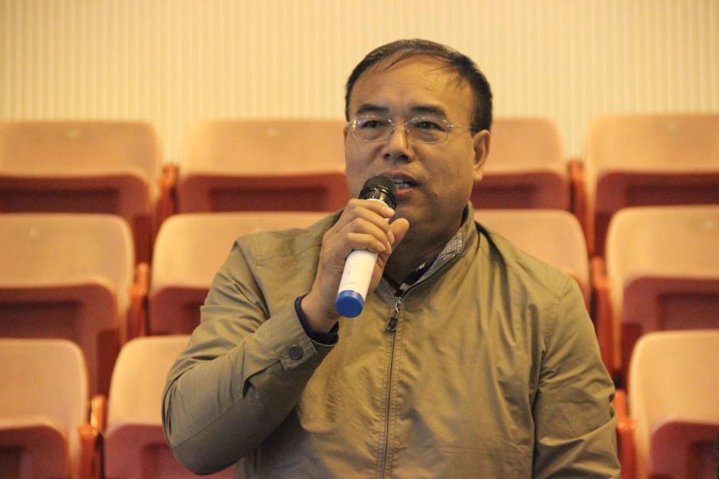 图二 吴永海副书记致辞(董宇峰摄)